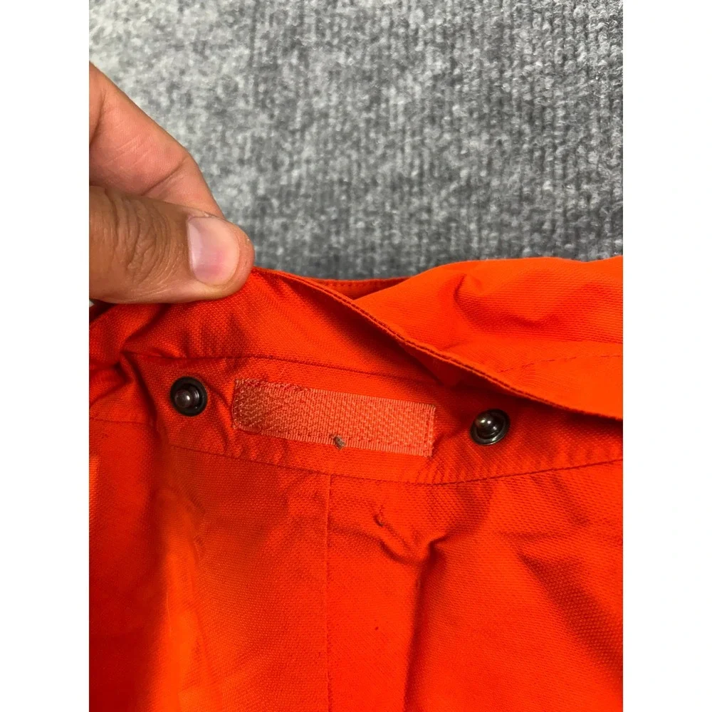 Columbia Interchange Jacket Youth XL Orange Grey Omni-Tech Waterproof Shell